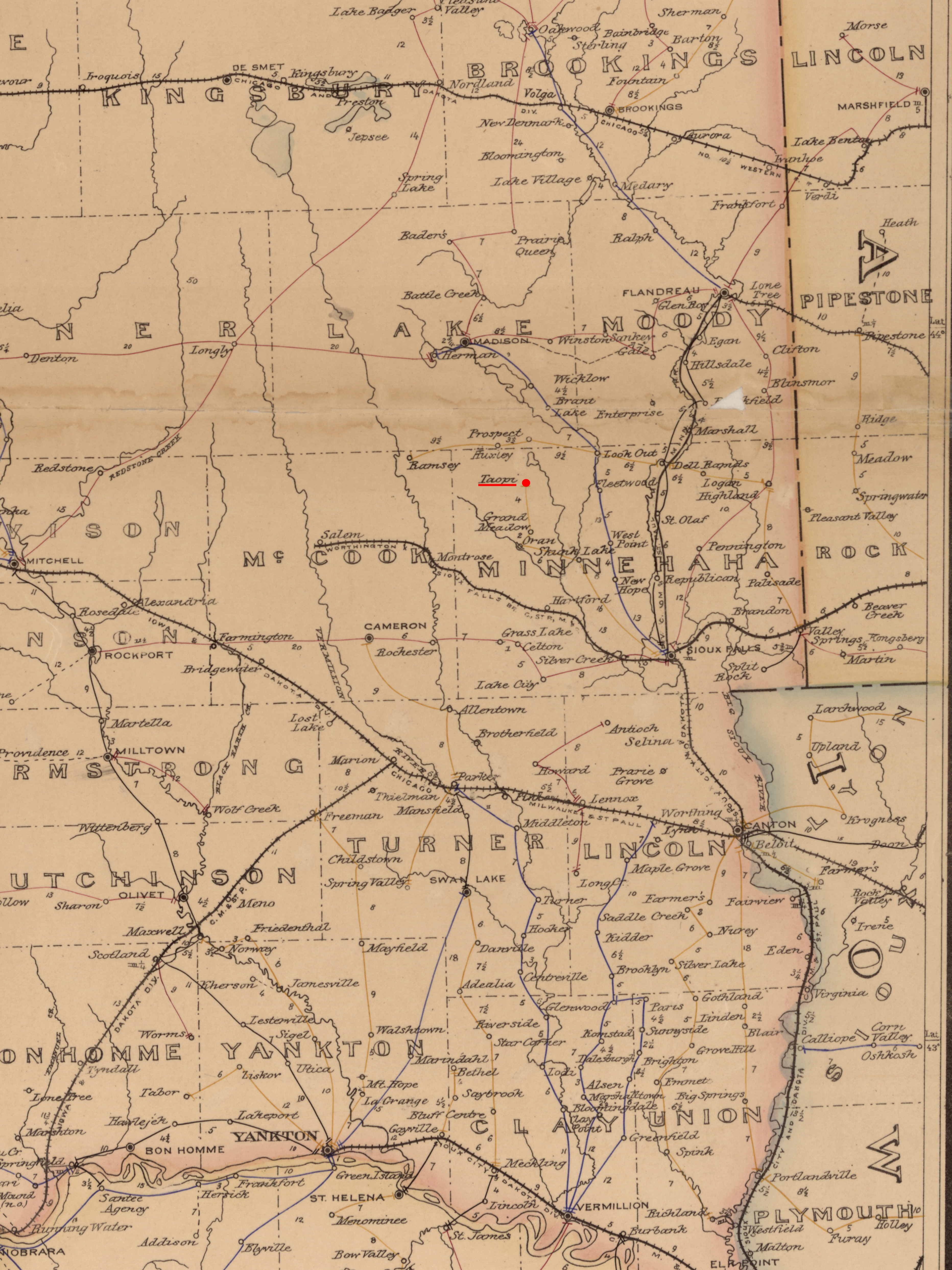 Dakota Territory in 1881 [(src)](https://www.loc.gov/item/2012593214/)